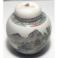 Chinese gemberpot met deksel